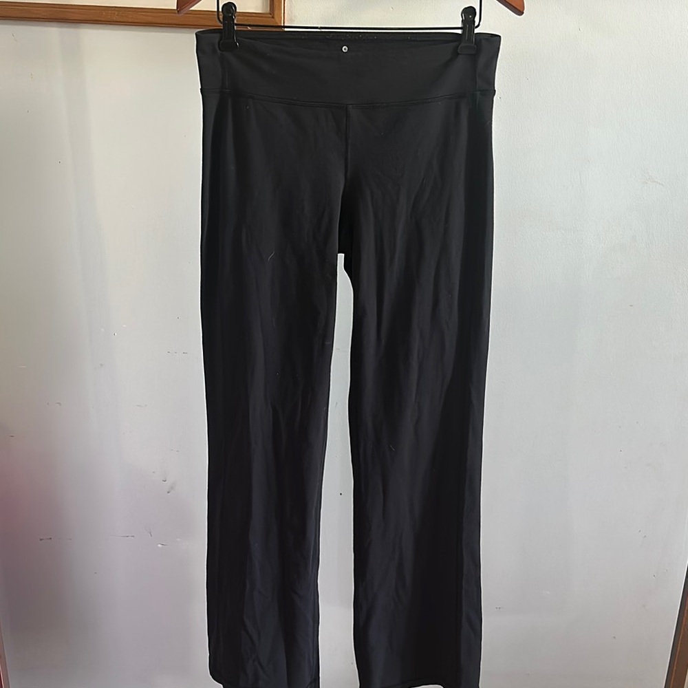 Athleta Black Leggings with Wide Leg